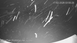 Vrchol Bouřňák, pohled na jih