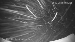 Vrchol Bouřňák, pohled na jih