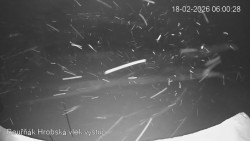 Vrchol Bouřňák, pohled na jih