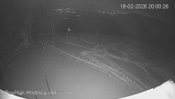 Vrchol Bouřňák, pohled na jih