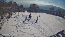 Vrchol Bouřňák, pohled na jih