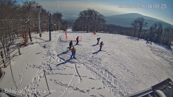Vrchol Bouřňák, pohled na jih