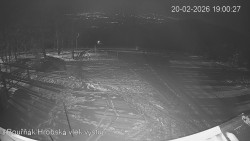 Vrchol Bouřňák, pohled na jih