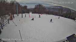 Vrchol Bouřňák, pohled na jih