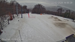 Vrchol Bouřňák, pohled na jih