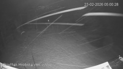 Vrchol Bouřňák, pohled na jih