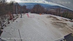 Vrchol Bouřňák, pohled na jih