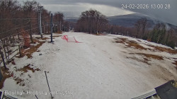 Vrchol Bouřňák, pohled na jih