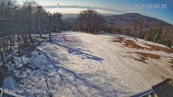 Vrchol Bouřňák, pohled na jih