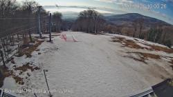 Vrchol Bouřňák, pohled na jih