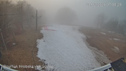 Vrchol Bouřňák, pohled na jih