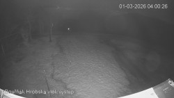 Vrchol Bouřňák, pohled na jih