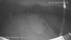 Vrchol Bouřňák, pohled na jih