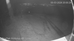 Vrchol Bouřňák, pohled na jih