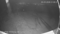 Vrchol Bouřňák, pohled na jih