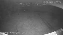 Vrchol Bouřňák, pohled na jih