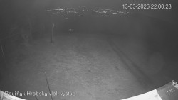 Vrchol Bouřňák, pohled na jih