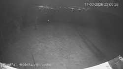 Vrchol Bouřňák, pohled na jih