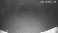 Vrchol Bouřňák, pohled na jih