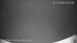 Vrchol Bouřňák, pohled na jih