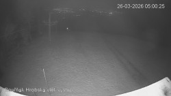 Vrchol Bouřňák, pohled na jih