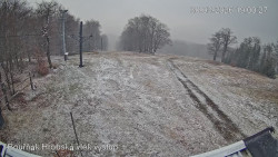 Vrchol Bouřňák, pohled na jih