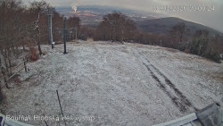 Vrchol Bouřňák, pohled na jih