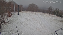 Vrchol Bouřňák, pohled na jih