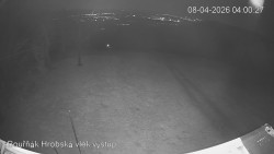 Vrchol Bouřňák, pohled na jih