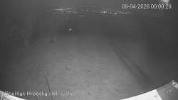 Vrchol Bouřňák, pohled na jih