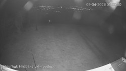 Vrchol Bouřňák, pohled na jih