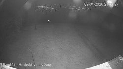 Vrchol Bouřňák, pohled na jih