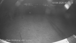 Vrchol Bouřňák, pohled na jih