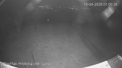 Vrchol Bouřňák, pohled na jih