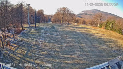 Vrchol Bouřňák, pohled na jih