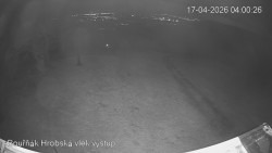 Vrchol Bouřňák, pohled na jih