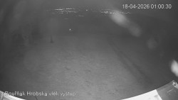 Vrchol Bouřňák, pohled na jih