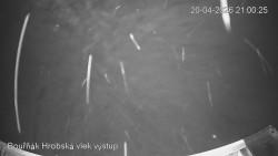 Vrchol Bouřňák, pohled na jih