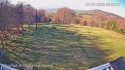 Vrchol Bouřňák, pohled na jih