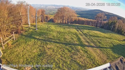 Vrchol Bouřňák, pohled na jih