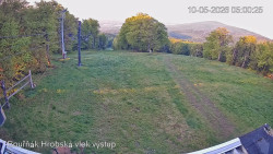 Vrchol Bouřňák, pohled na jih