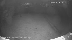 Vrchol Bouřňák, pohled na jih