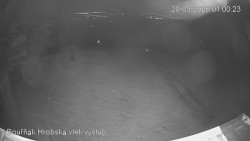 Vrchol Bouřňák, pohled na jih