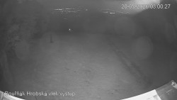 Vrchol Bouřňák, pohled na jih