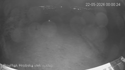 Vrchol Bouřňák, pohled na jih