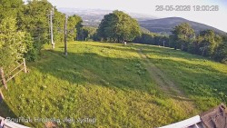 Vrchol Bouřňák, pohled na jih