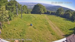 Vrchol Bouřňák, pohled na jih