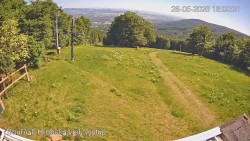 Vrchol Bouřňák, pohled na jih