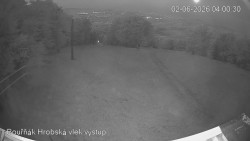 Vrchol Bouřňák, pohled na jih