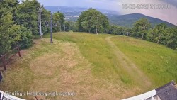 Vrchol Bouřňák, pohled na jih